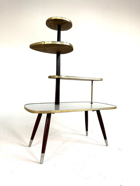 Image 1 of Vintage XL plant table '60