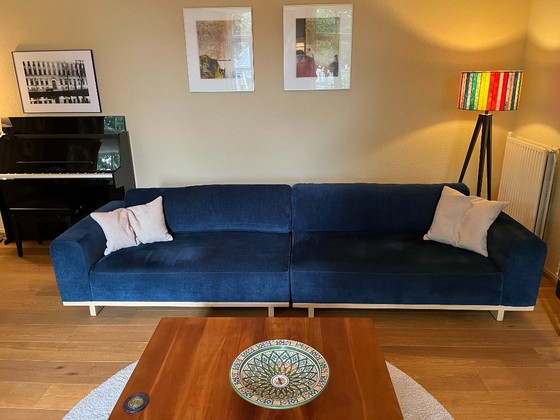 Image 1 of 2 sofas Aya by Sofacompany + matching footstool
