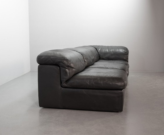Canapé modulaire Jeep en cuir gris, années 1970, ensemble de 4 – Durlet, Canapés modulables, Leather (photo 18 of 38)
