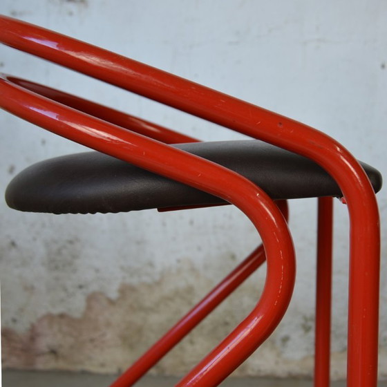 Image 1 of 3x tabourets tubulaires