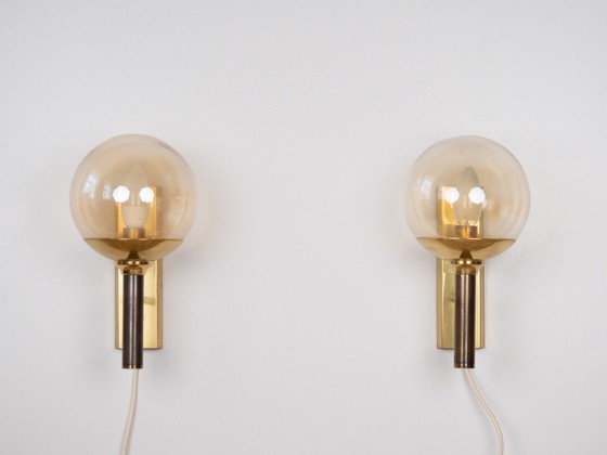 Image 1 of Pair of 2 wall lamps by Svend Mejlstrom, 1960s