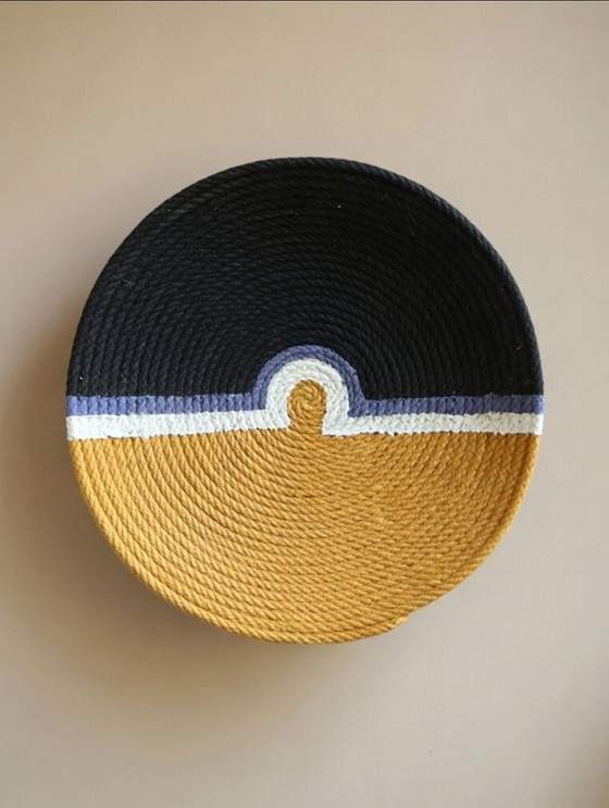 Image 1 of (W021) Autentico trio di piatti da parete Zulu – Arte tessuta a mano dal KwaZulu-Natal