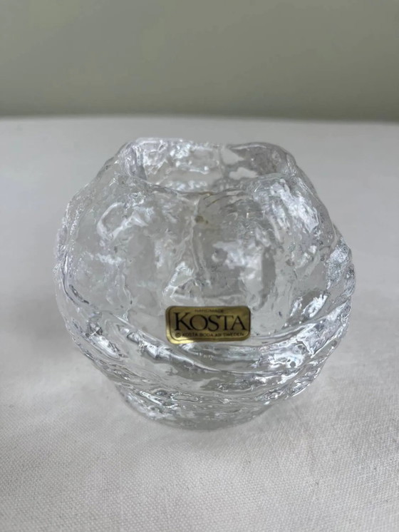 Kristallen lantaarn – Kosta Boda, Kandelaars en kaarsen, Crystal, Glass, Scandinavian (photo 7 of 9)