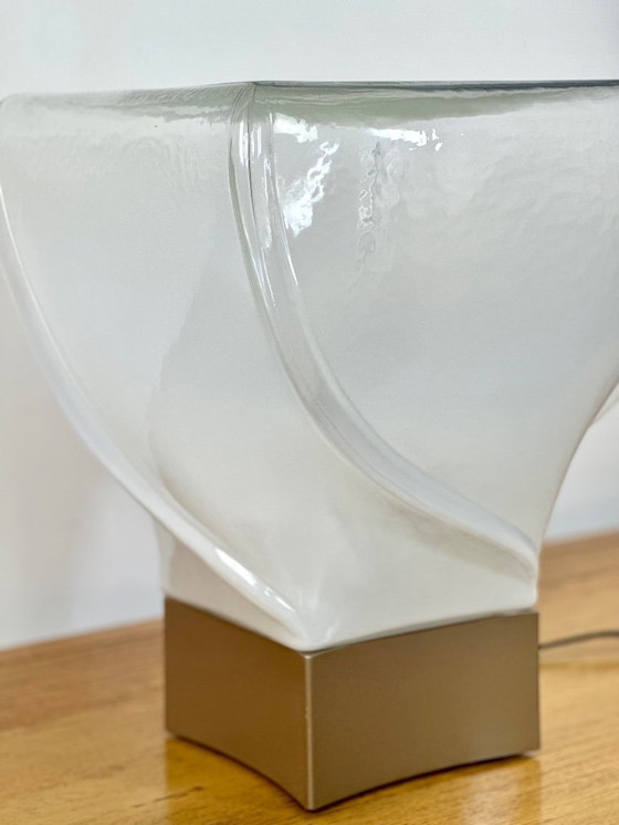 Image 1 of Murano blown glass lamp by Leucos, 1970s