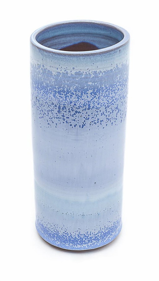 Vase Blau Emailliert