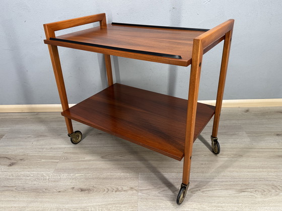Image 1 of Chariot de service Mid Century Modern | design scandinave | ca. 1960