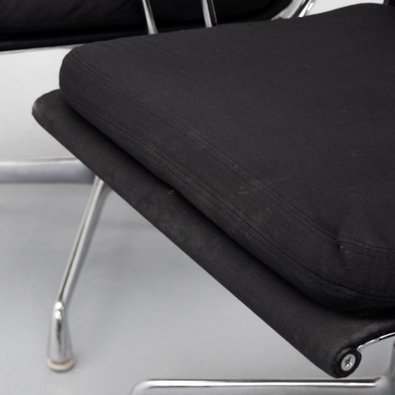 Eames EA208 Soft Pad Chair Herman Miller 70's – Swivel chairs, Chrome (photo 15 of 18)