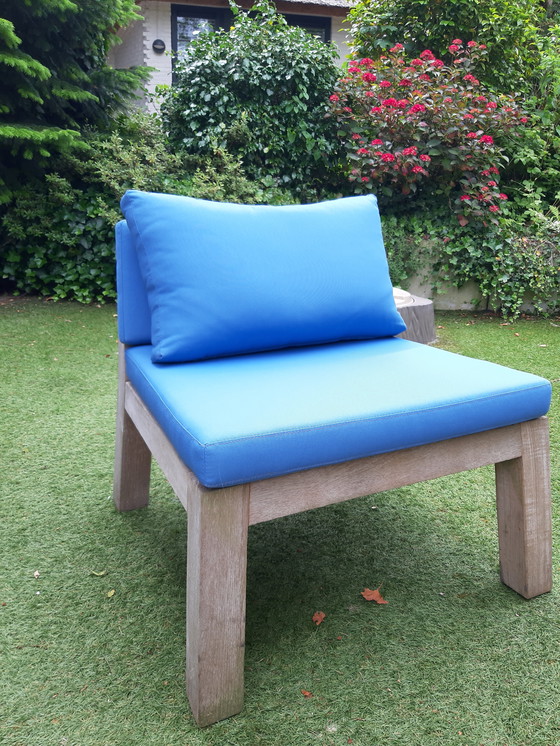 Image 1 of Piet Boon Terrace Chair Niek - Quatre chaises avec coussins