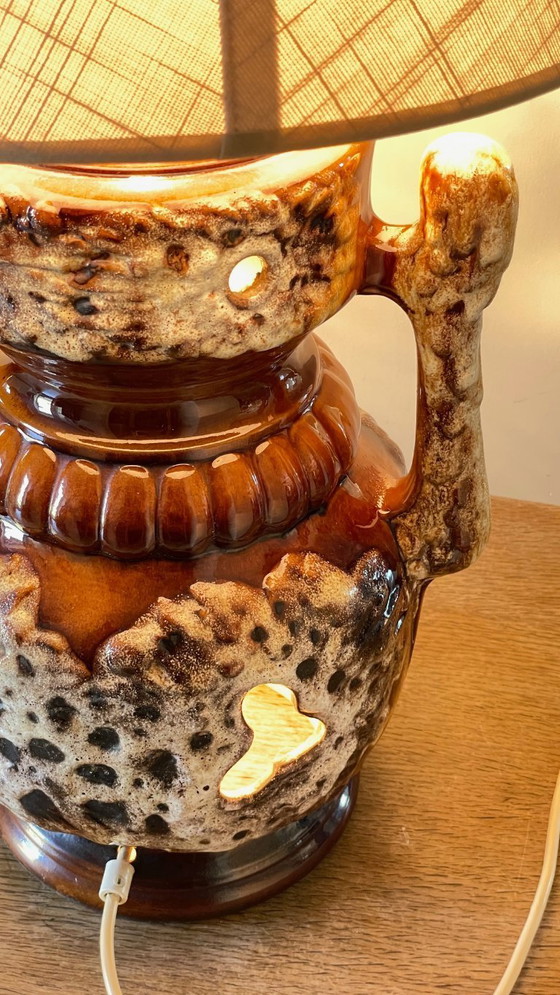 Image 1 of Fat Lava Lamp, Dubbele Verlichting, Vintage Stijl