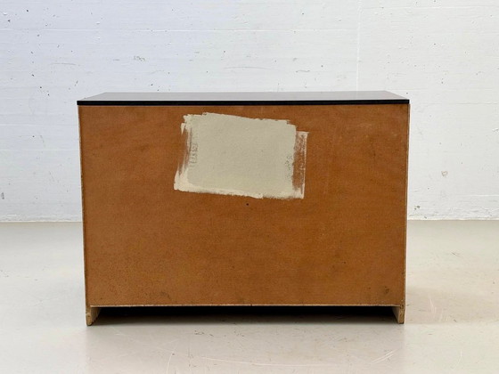 Vintage Sideboard – Industrial Design, Grey & Brown – Wood (photo 12 of 12)