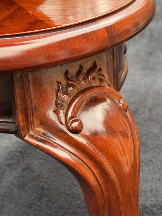 Image 1 of Rare Late Victorian Pedestal in Solid Mahogany | English Masterpiece | 1890–1910