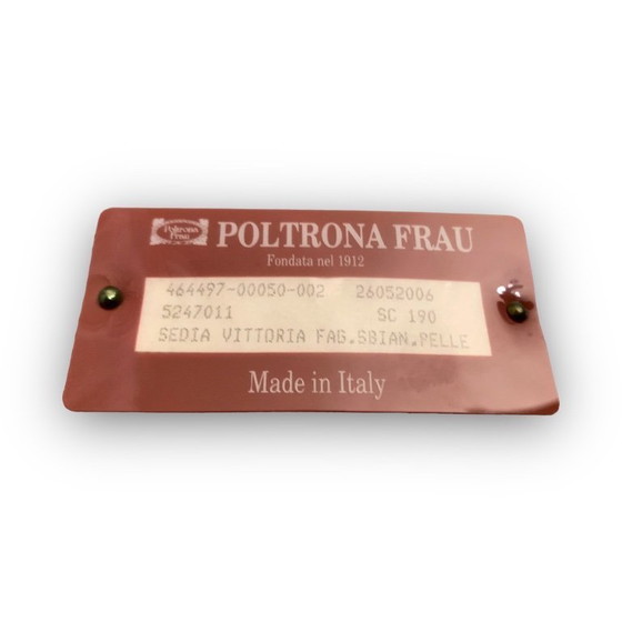 Image 1 of Poltrona Frau Sedia Vittoria Dining Chairs (Various)