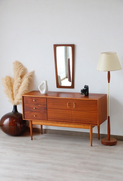 Aparador Uniflex de caoba y palisandro (1960) - Muebles vintage
