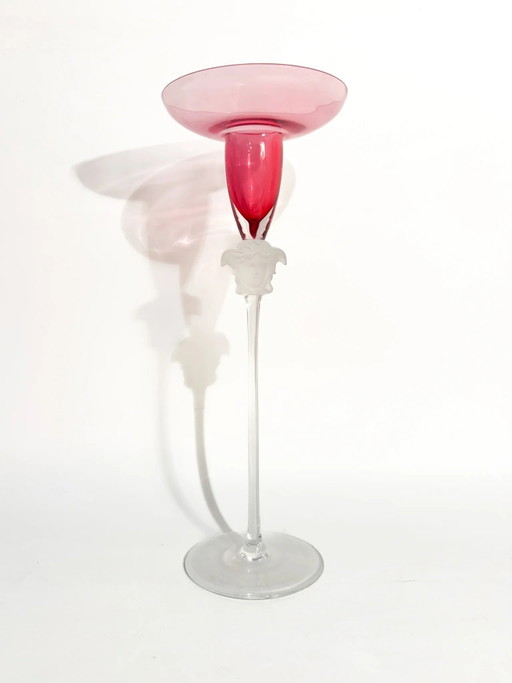 Bougeoir en cristal Versace pour Rosenthal « Méduse Lumière », années 1990 – decoratieve objecten, Crystal (photo 2 of 11)