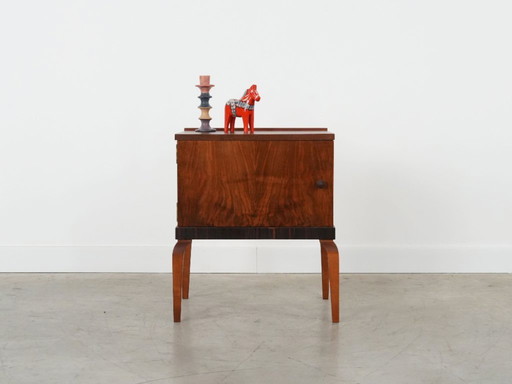 Mobile in noce, design danese, anni '60, produzione: Danimarca