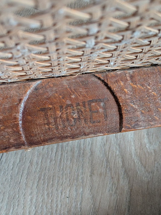 Image 1 of Originele Thonet 56 gebogen houten stoel – Vintage designklassieker