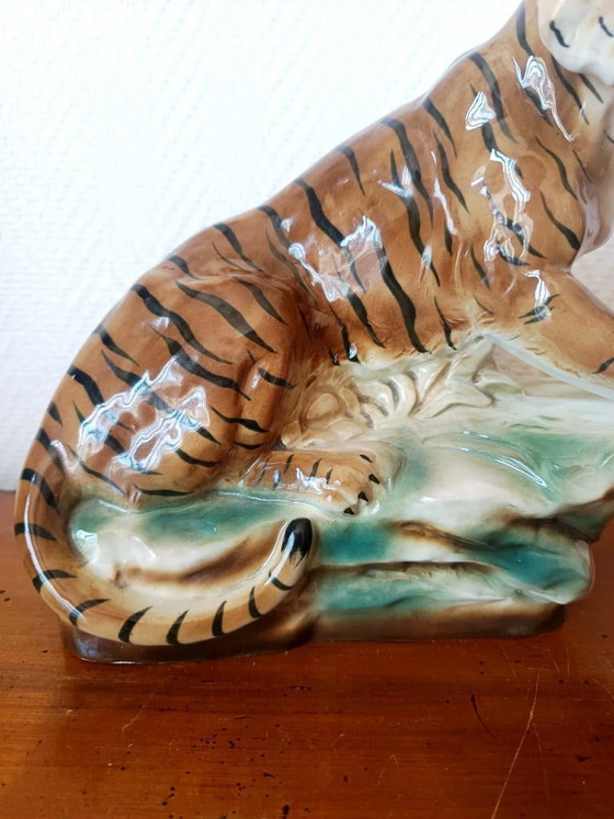 Image 1 of Ceramic tiger circa 1940/1950