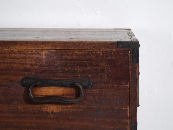 Antique Tansu chest of drawers with small door - Meiji / Taishō Period (c. ) #33 – Sideboard cabinet (photo 39 of 40)