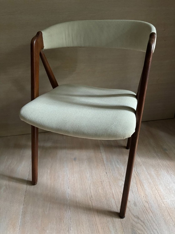 6 Originele Deense Vintage Stoelen van Thomas Harlev (Nr 205, Farstrup Mobelfabrik) – Eetkamerstoelen, Wood (photo 8 of 9)