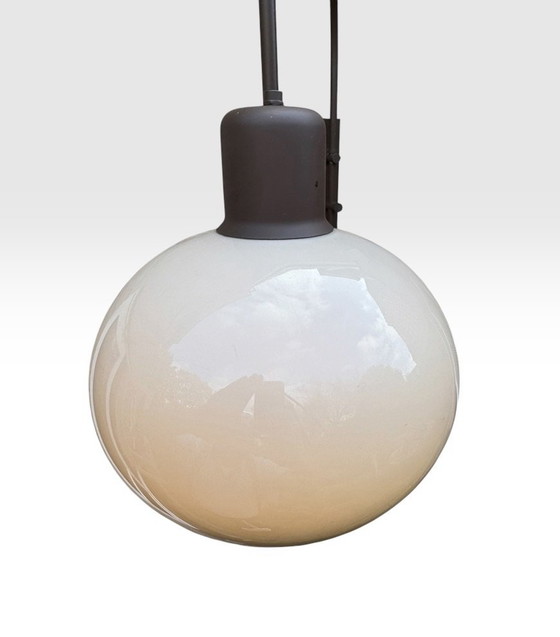 Dijkstra Mushroom Arc Wall light | Space Age | Dutch Design | 1970s | Top Condition, Dijkstra Lampen, Plastic (photo 3 of 15)