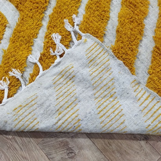 Image 1 of Authentic Moroccan Berber Wool Rug 293 x 200 cm / Authentiek Marokkaans Berbertapijt 293 x 200 cm