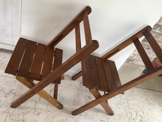 Folding chairs “Au Feu De Bois” – Wood (photo 21 of 24)