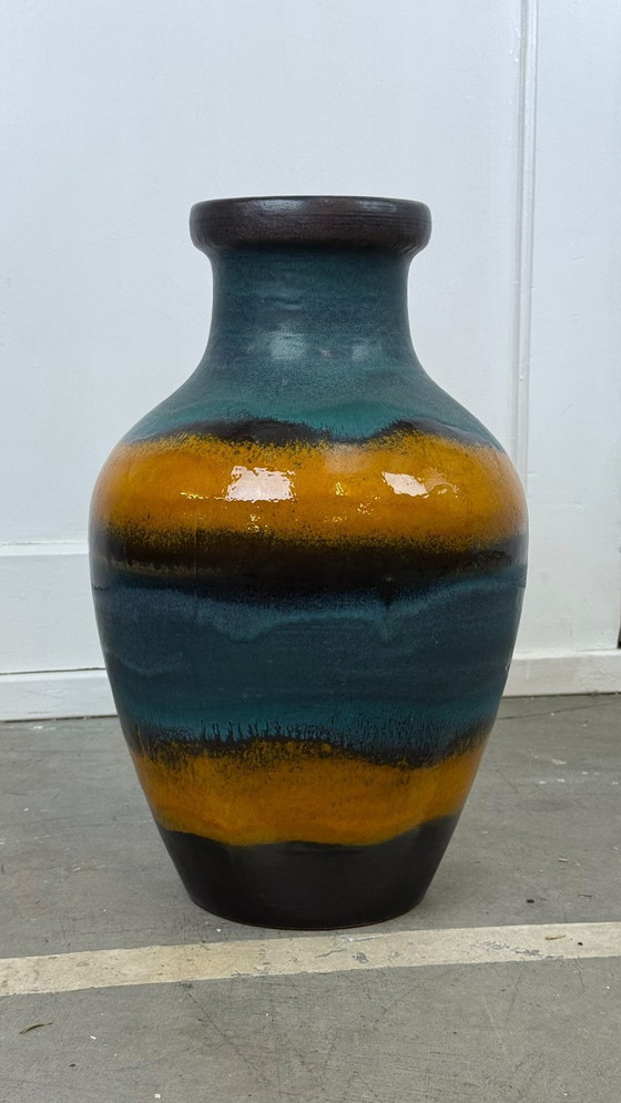 Image 1 of Carstens West Germany 471-45 – XL Fat Lava vaas – 46 cm