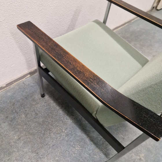 Gispen 1425 André Cordemeyer Design Sessel 60er Jahre – Wool, Metal (photo 12 of 15)