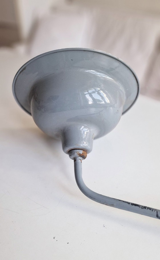 Image 1 of Lampe industrielle vintage rare – Hongrie, vers 1930-1950