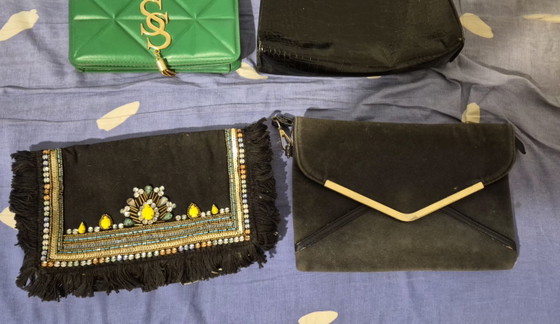 Taschen-Set – Blanco, Henkeltaschen, Velvet, Textile (photo 2 of 5)