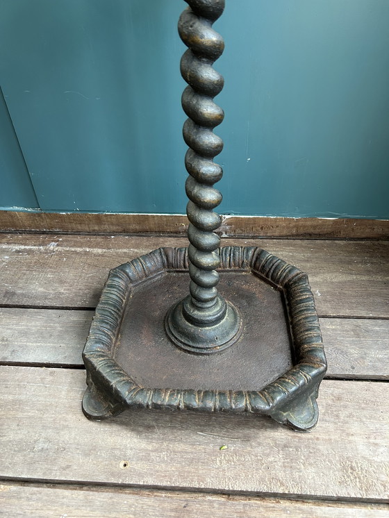 Image 1 of Magnifique porte-manteau ancien français authentique