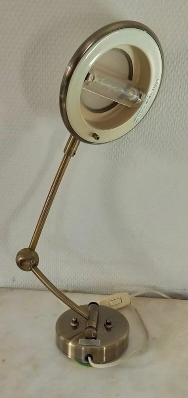 Schöne Jan des Bouvrie Wandlampe Messing 90er Boxford Holland – Boxford Holland BV, Tischlampen, Glass, Brass (photo 3 of 6)