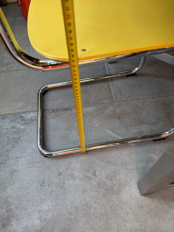 4x sedia Gispen 101 – Sedie da pranzo, Legno, Metallo (photo 10 of 12)