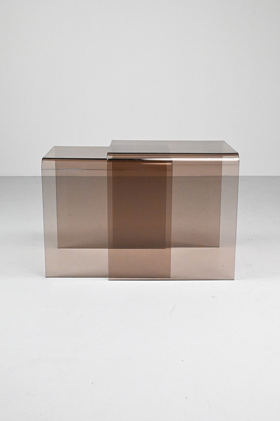 Image 1 of Set of plexiglass tables