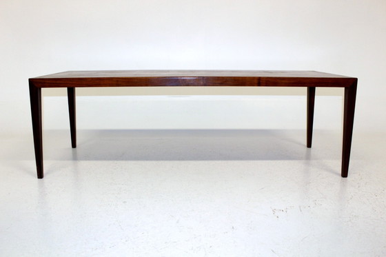 Rosewood Coffee Table by Severin Hansen, Denmark, 1960s, Haslev, Scandinavian (photo 4 of 4)
