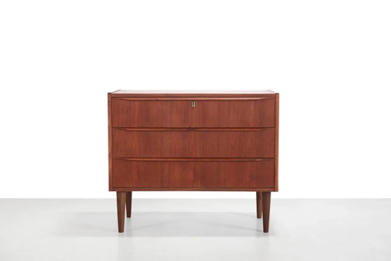 Vintage Danish teak wooden chest of drawers – Mid Century Modern (photo 5 of 5)