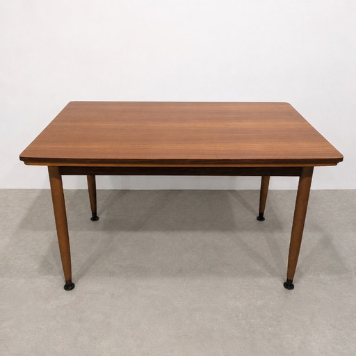 Vintage uitschuifbare eettafel, jaren 60