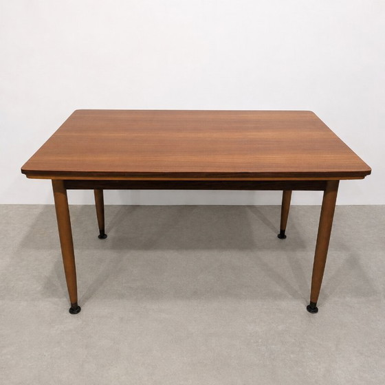 Image 1 of Vintage uitschuifbare eettafel, jaren 60
