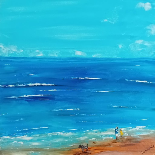 Peinture "sur la côte