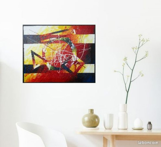 Image 1 of Unique paintings - Handmade - Painter 2Luss'Art - from 60 to 250 Euros - Free delivery -