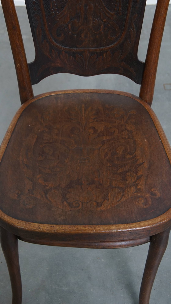 Image 1 of Antique Jacob and Josef Kohn Thonet chair from early 20th century