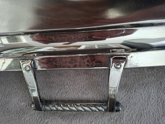 Image 1 of Bellissimo vassoio argentato Eichholtz