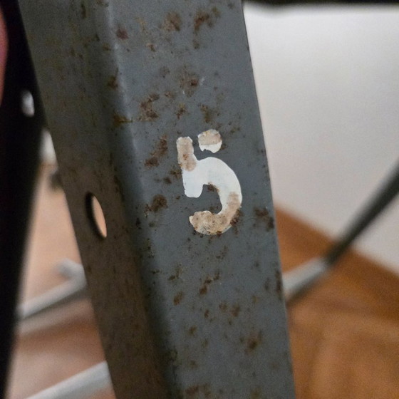 Image 1 of Friso Kramer & Wim Rietveld "Reply" drafting table with matching stool