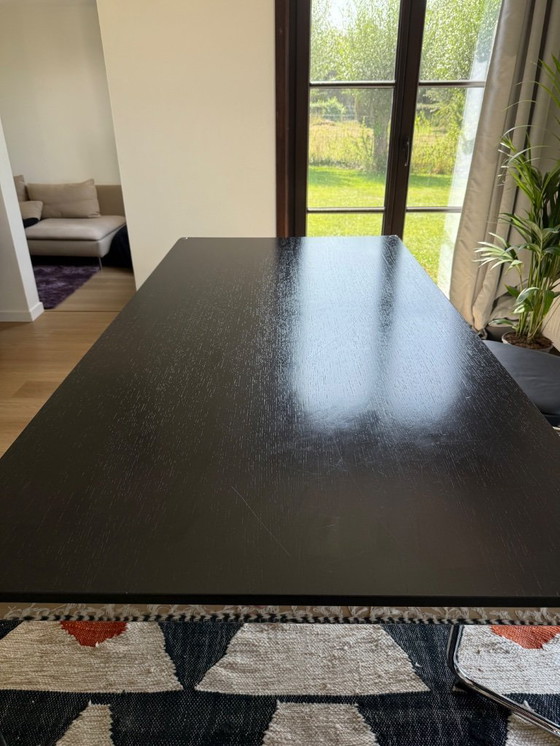 Image 1 of USM Haller black table 200 x 100
