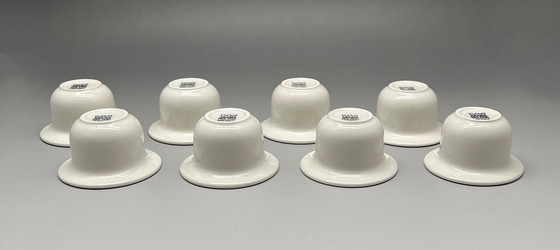 Image 1 of Arabia Finland „Arctica“ Eierbecher – 8er-Set – Skandinavisches Design