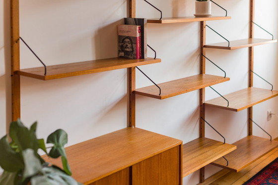 Image 1 of Modulares Wandregalsystem von Poul Cadovius für Cado, 1960er Jahre