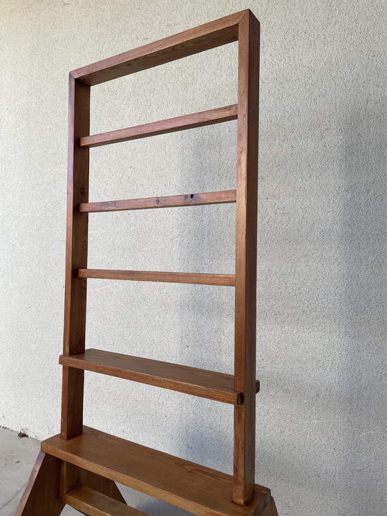 Image 1 of Valet de chambre industriel en bois massif