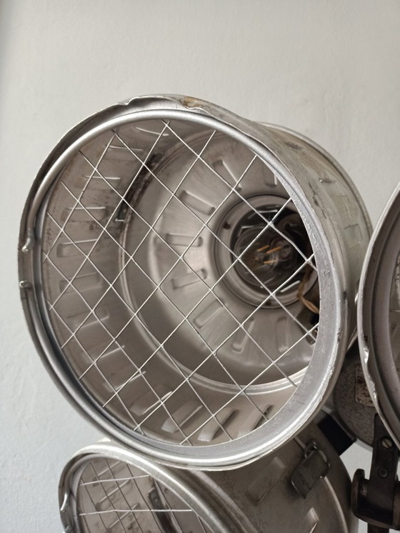 Image 1 of Cool vintage industrial tripod lamp