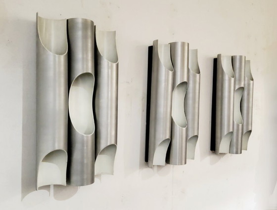 Image 1 of Lampade da parete vintage Fuga di Maija Liisa Komulainen per Raak, anni '70