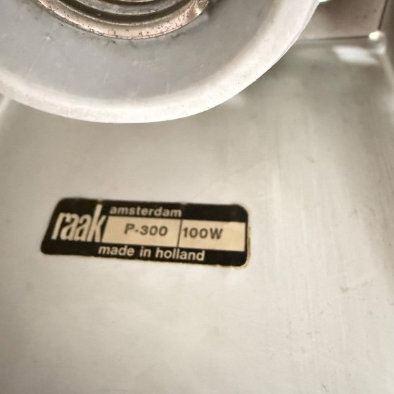 Image 1 of Set of 3 vintage Raak wall / ceiling lamps minimalist design , 1970s